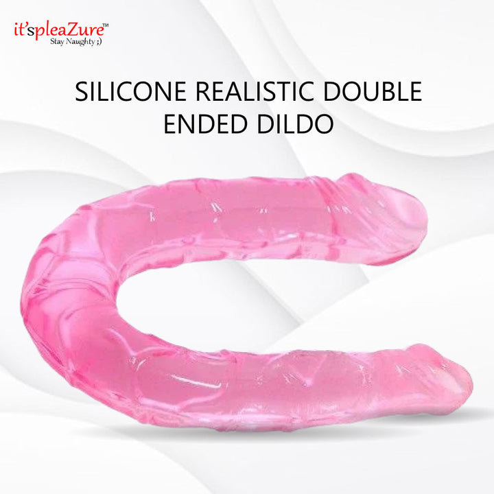 Itspleazure Silicone Realistic Double Ended Dildo