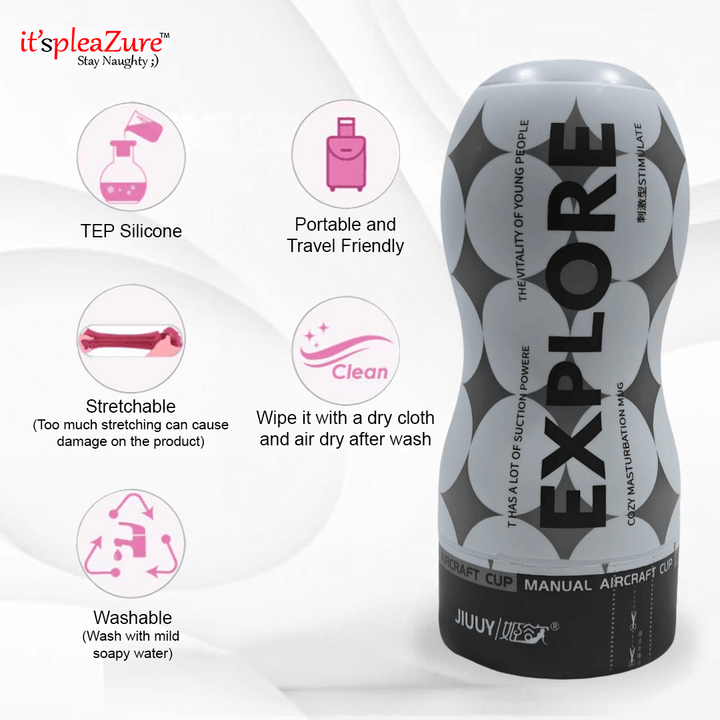 Itspleazure Masturabating Cup For Men