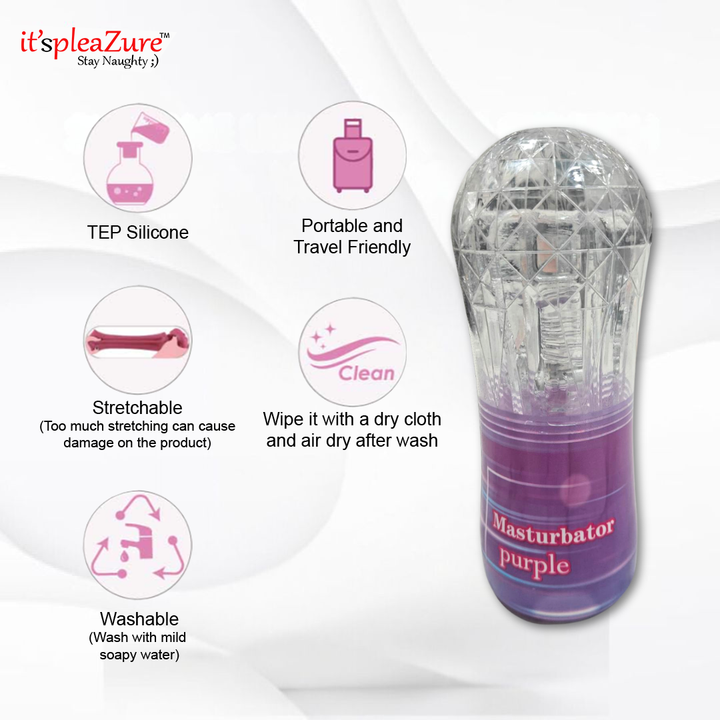Itspleazure's Crystal Masturbation Cup