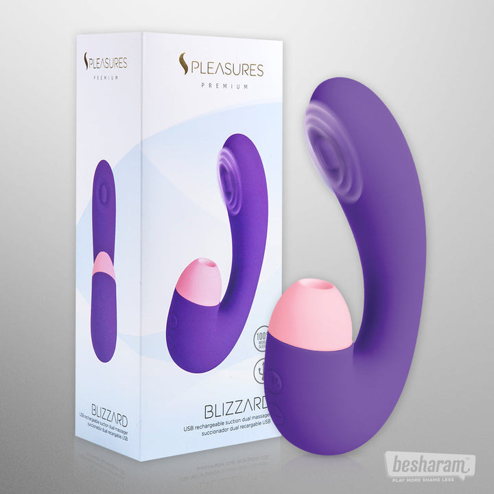 Blizzard Dual Stimulation Vibrator-IMbesharam.com