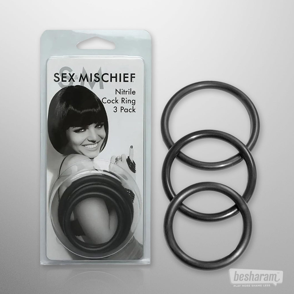 Sex & Mischief Nitrile C Rings-IMbesharam.com